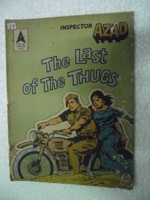 Inspector Azad The Last Of The Thugs Space Age Rare Comic English India Ebay