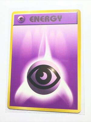 PSYCHIC ENERGY - JAPANESE Base Set - Pokemon Card - NM