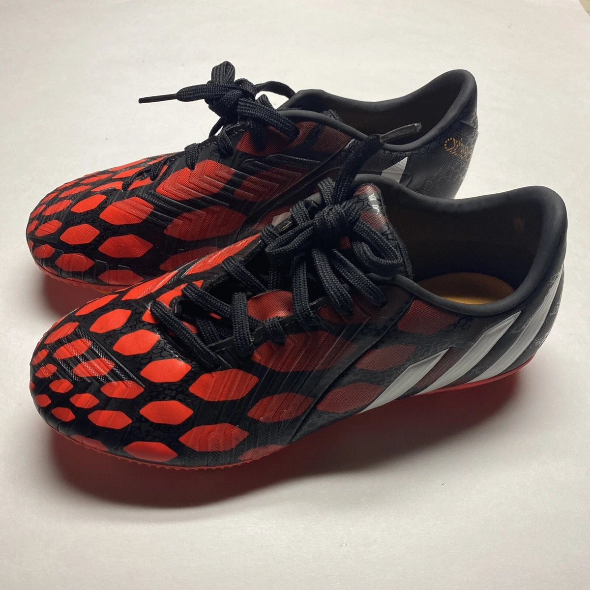 Adidas Predito Mens Size 4 Indoor Soccer Shoes Red Black | eBay