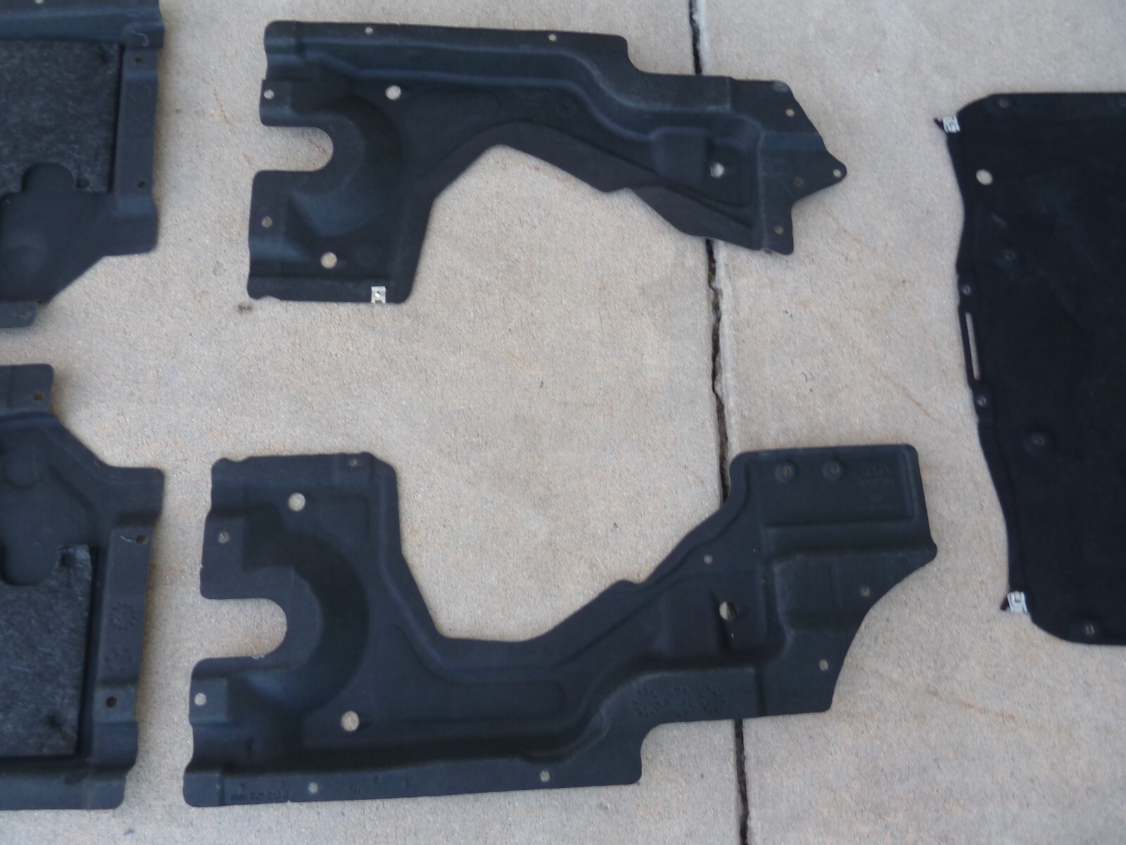 2015+ BENTLEY BENTAYGA Lower Splash Shields Guards Skid Under Plate AERO Covers