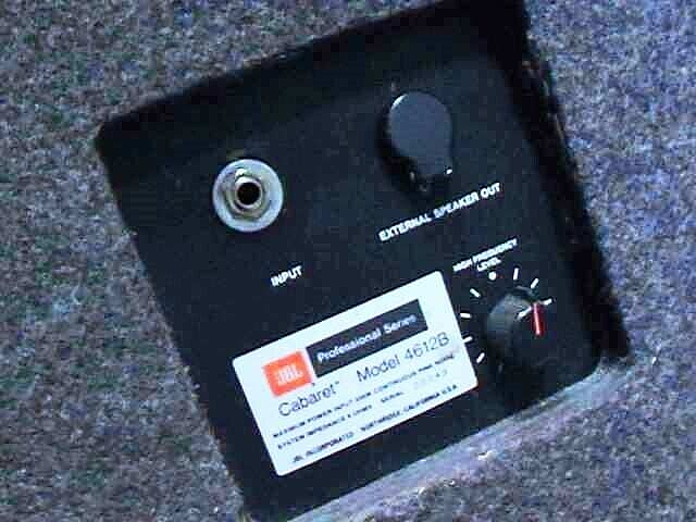 JBL 4612B Cabaret Series. Rare Vintage! | eBay