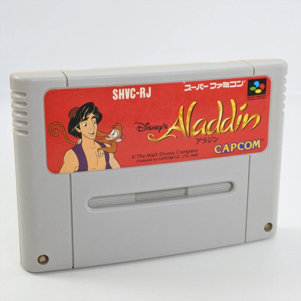 Super Famicom ALADDIN Disney's Nintendo Cartridge Only sfc - Image 2 of 2