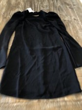 MNG Cut-out back dress Black XS