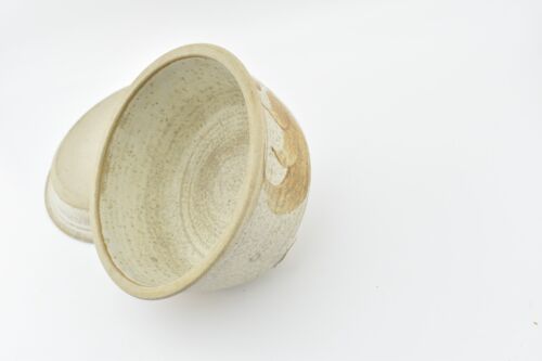 VTG 60s Ernest Bernard Jones Studio Pottery Butter Dish Cheese Dome Stoneware - Picture 15 of 15