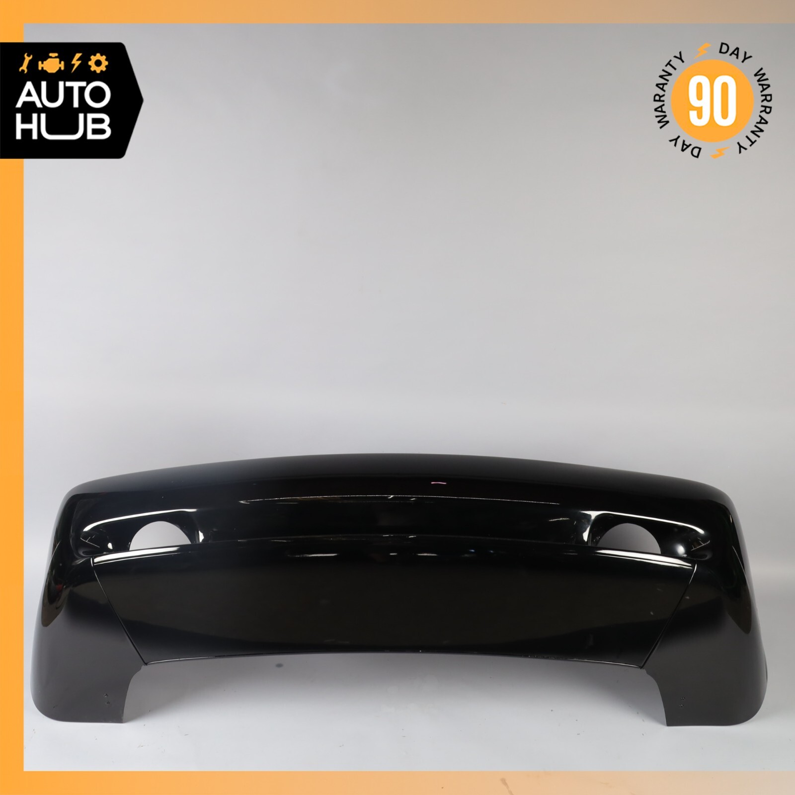 02-04 Maserati Coupe 4200 M138 GT Rear Bumper Cover Assembly Black OEM