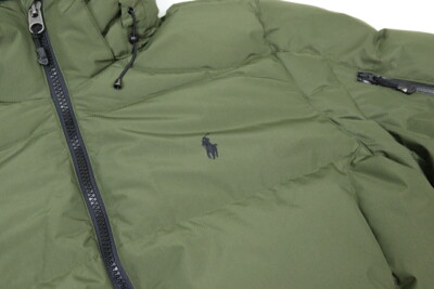 Polo Ralph Lauren Men's Hooded Down Puffer Jacket Coat with Pony