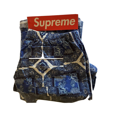 SUPREME REGENCY PAJAMA SET (BLUE) (M) In Original Supreme Bag | eBay