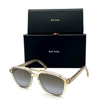 PAUL SMITH ADLER 003 Tobacco Crystal / Gray  55mm Sunglasses