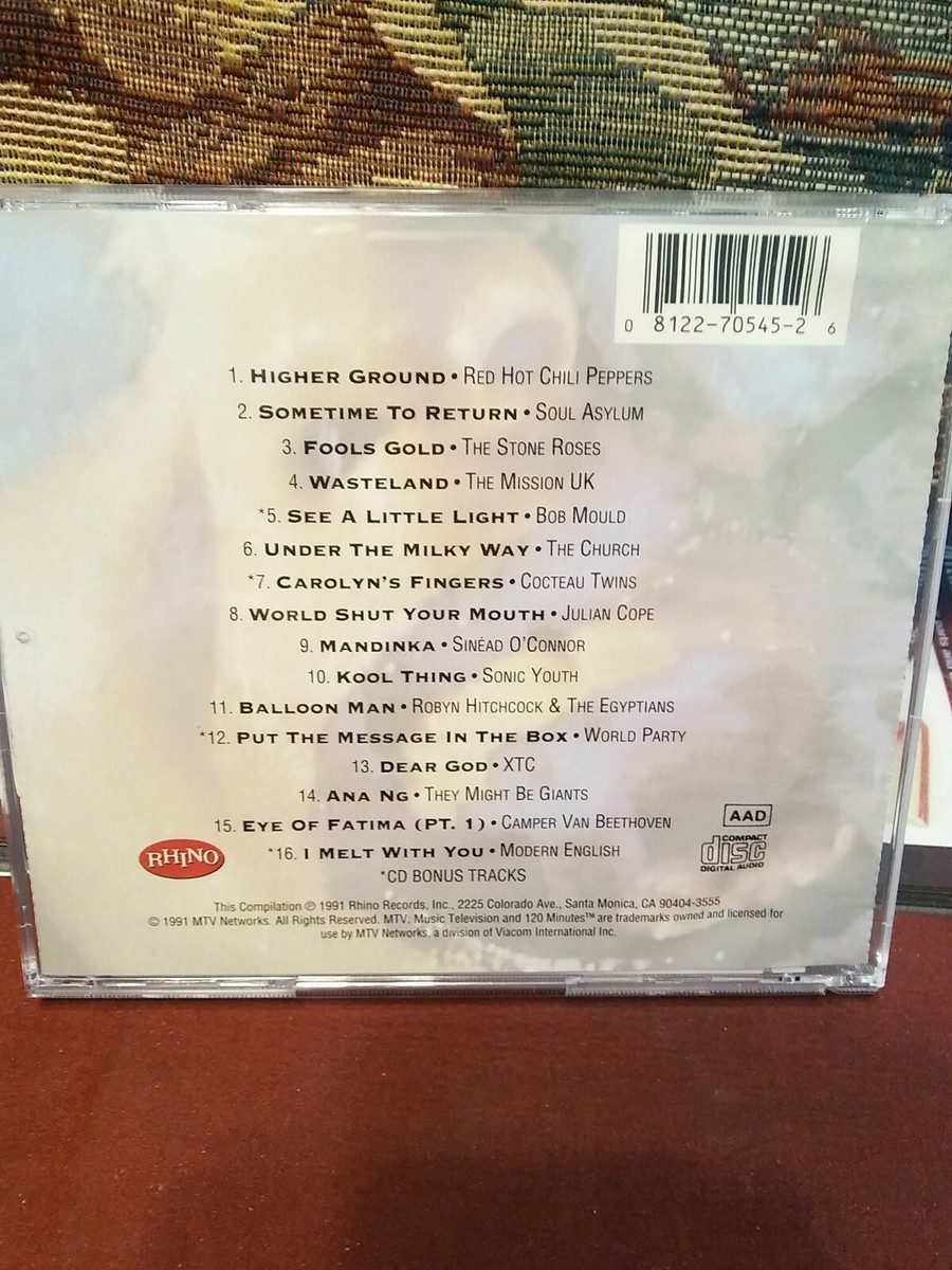 その他 MTV&#39;s 120 Minutes Live / Various [CD] Promo CD - MTV 120 Minutes Live (1998) - 14 Songs - Atlantic