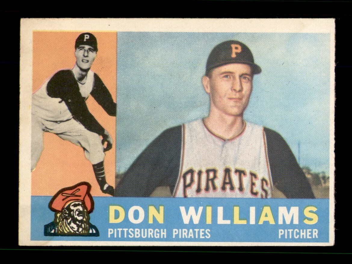 1960 Topps Set Break #414 Don Williams EX *OBGcards*