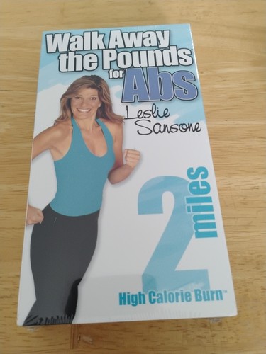 Walk Away The Pounds For Abs VHS 2 Miles High Calorie Burn - Leslie ...