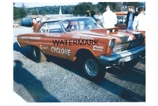 1960s Drag Racing-"Dyno" Don Nicholson-'65 A/FX 427 "Comet CYCLONE"-YORK US30