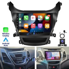 For Hyundai Elantra 2014-2016 Apple Carplay Car Gps Stereo Radio Android 13 64gb