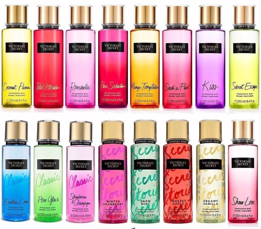 Victoria's Secret Fragrance Body Mist Parfume spray Full Size Pick Scent