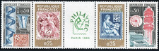 Timbre - FRANCE - Bande PHILATEC - Neuf ** - YT1417A - 1964