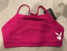 Playboy Sports Bra! Hot Pink Super Sexy M/L  Brand New!!🥵❤️🤗🤗
