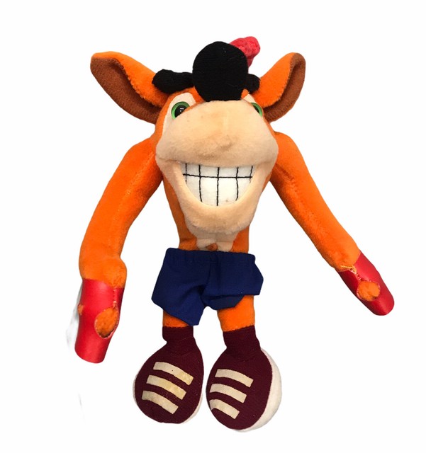 crash bandicoot plush doll