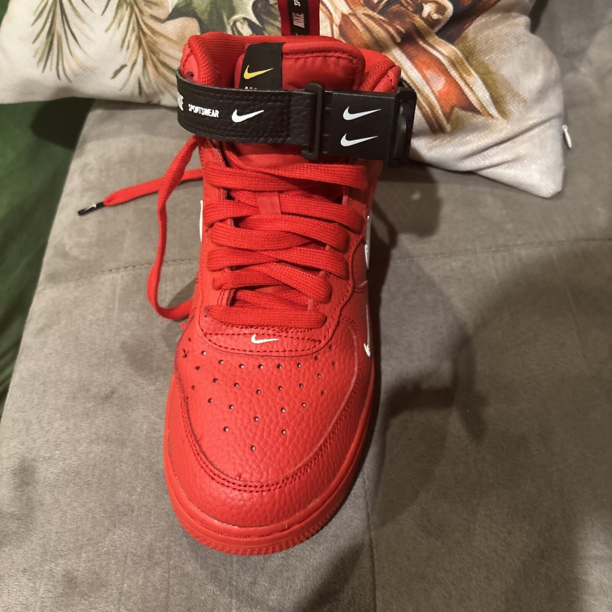 Size 5.5 - Nike Air Force 1 '07 LV8 Mid Overbranding | eBay