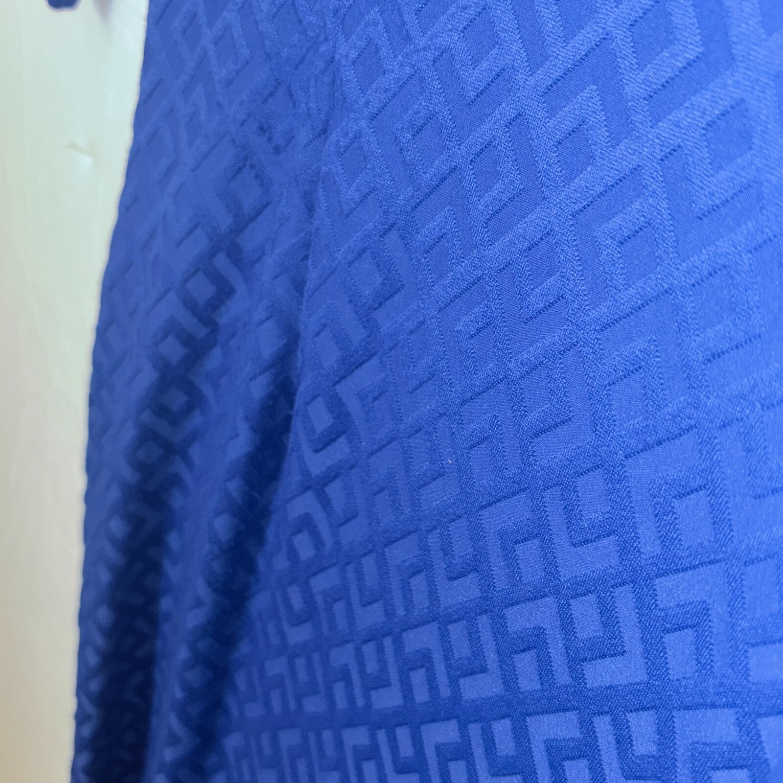 J McLaughlin Catalyst Blue Pattern Sheath Dress w… - image 7