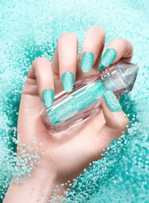 TROPIC SEAFOAM Swarovski Crystal Pixie Edge 0.18 oz / 5 grams NIB Nail Art