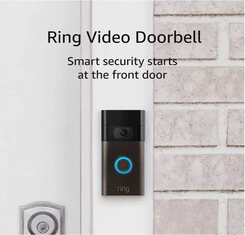 RING Video Doorbell 2nd Gen Wireless Night Vision Venetian Bronze * BRAND NEW *