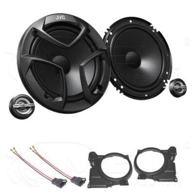 JVC LAUTSPRECHER für VW POLO III / 3 - 6N2 1999-2001 Tür Front 2-Wege 300W #AIM2
