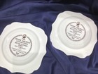 SPODE ARCHIVE BRITISH FLOWER POPPY fancy square PLATES mint brown NEW set of 2! — photo 5