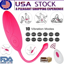 Wearable Egg Vibrator Bullet G-Spot Massager Sex Toys For Women Remote Control