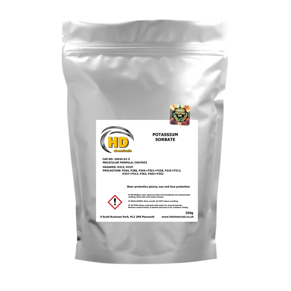 250g Potassium Sorbate Fermentation Stopper Stabiliser E202 Wine Preservative
