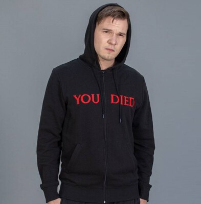 died for it hooded zip