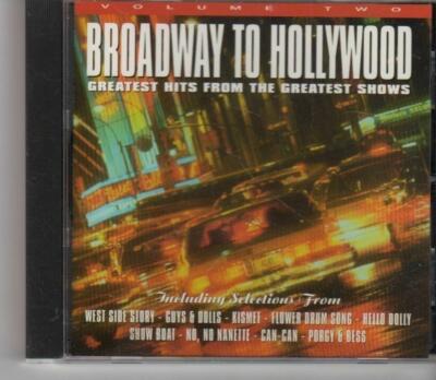 Broadway to Hollywood vol 2 Various CD 1996 Top-quality Free UK shipping