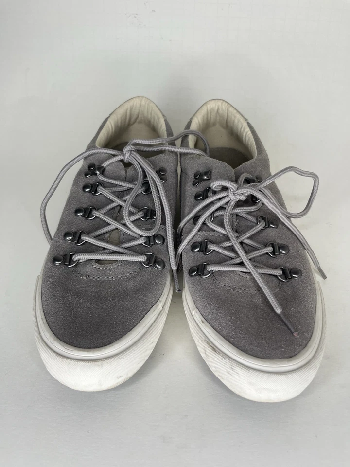 Seavees Yosemite Zapatos de Senderista Tenis con Cordones Mujer Talla 9 Gris Gamuza Foto 4 de 4