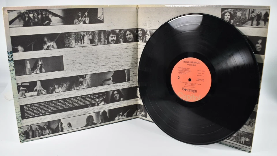 Renaissance Prologue & Village People 1972/81 Capitol RCA 33 RPM Vinyl Record LP Foto 3 de 4