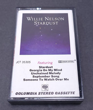 Willie Nelson Stardust Cassette Tape Columbia Records vtg