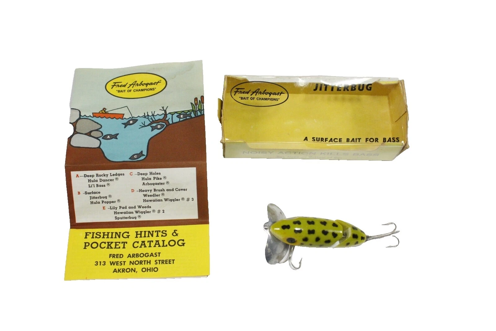 Arbogast All Saltwater Species Vintage Fishing Equipment