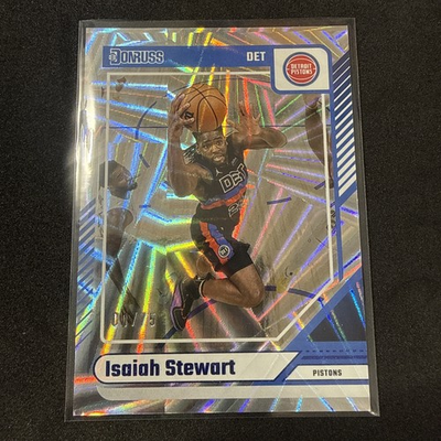 #ad 2024 25 Donruss #173 Isaiah Stewart Blue Wedge 1 75 Sams Club First on Print $8.00