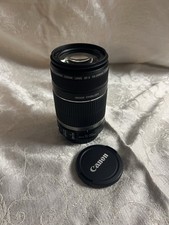 Canon EF-S 55-250mm 1:4-5.6 IS Image Stabilizer Zoom Lens 58mm N118 Covers