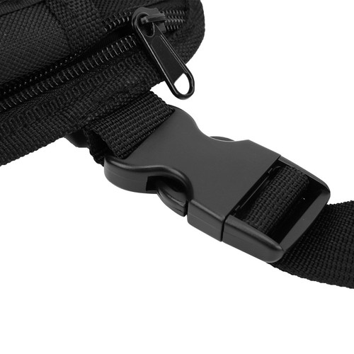 10,2x6,69 cala Walkie Talkie Przenośna kamizelka Klatka piersiowa Torba Czarna z NTS - Zdjęcie 13 z 22