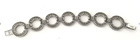 Vintage 2  Signed Brighton Silver Chunky Charm Chain Chunky Bracelets — photo 5