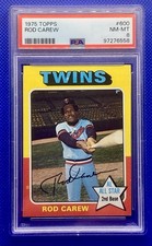1975 Topps Rod Carew #600  PSA 8   GC683