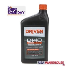 Driven Oil 18406, One Di40 5W40 Synthetic Oil 1 Quart Performance Racing Parts