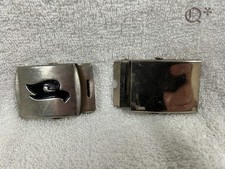 Vintage Two Classic Slider Buckle Metal Belt Buckle