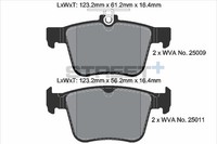 BremsbeläGe VW Passat B8 (3G2, CB2) 1.4 TSI 4Motion Bj. 02/15–11/18 Kw 110 PS 15