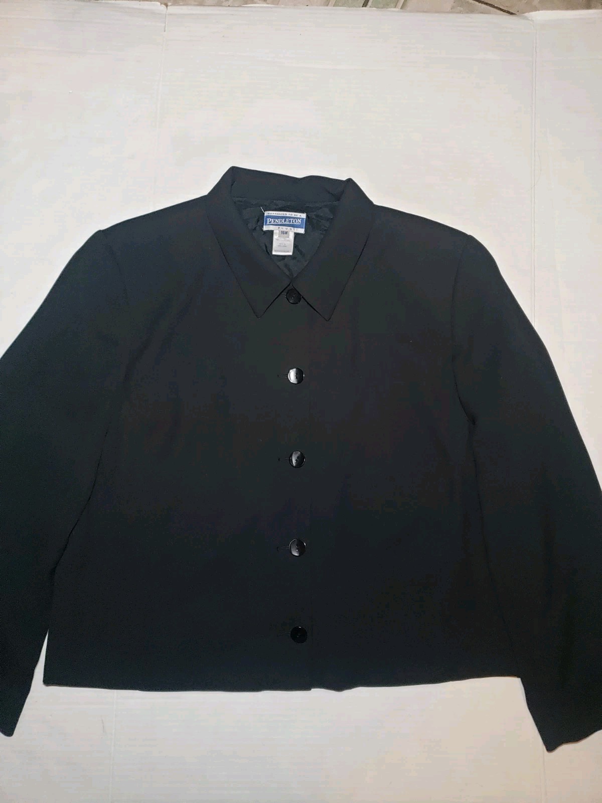 Pendleton Plus 100% Polyester Black Casual Bussin… - image 1