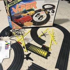 Buy Vintage Toys like 1997 TYCO VIPER Electric Racing Set with box Incomplete from eBay