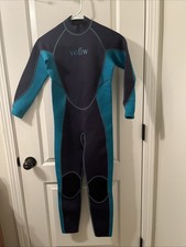 Kids 12 Youth Unisex Wetsuit 3 mm Neoprene Back Zip Full Wetsuit Water Sports