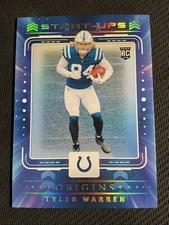 2025 Panini Origins Tyler Warren Start Ups RC Colts No. 20