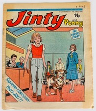 RARE Vintage Jinty and Penny 4th April 1981 Comic Magazine Unclipped Girls Week