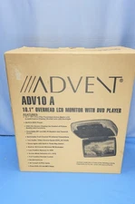 ☆☆NEW☆☆ ADVENT ADV10A OVERHEAD 10.1" LCD MONITOR DVD CD MP3 Gaming TV PLAYER RV