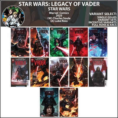 #ad Star Wars: Legacy of Vader 2025 #1 6 7 8 9 10 11 12 Marvel Comics COVER SELECT $64.88